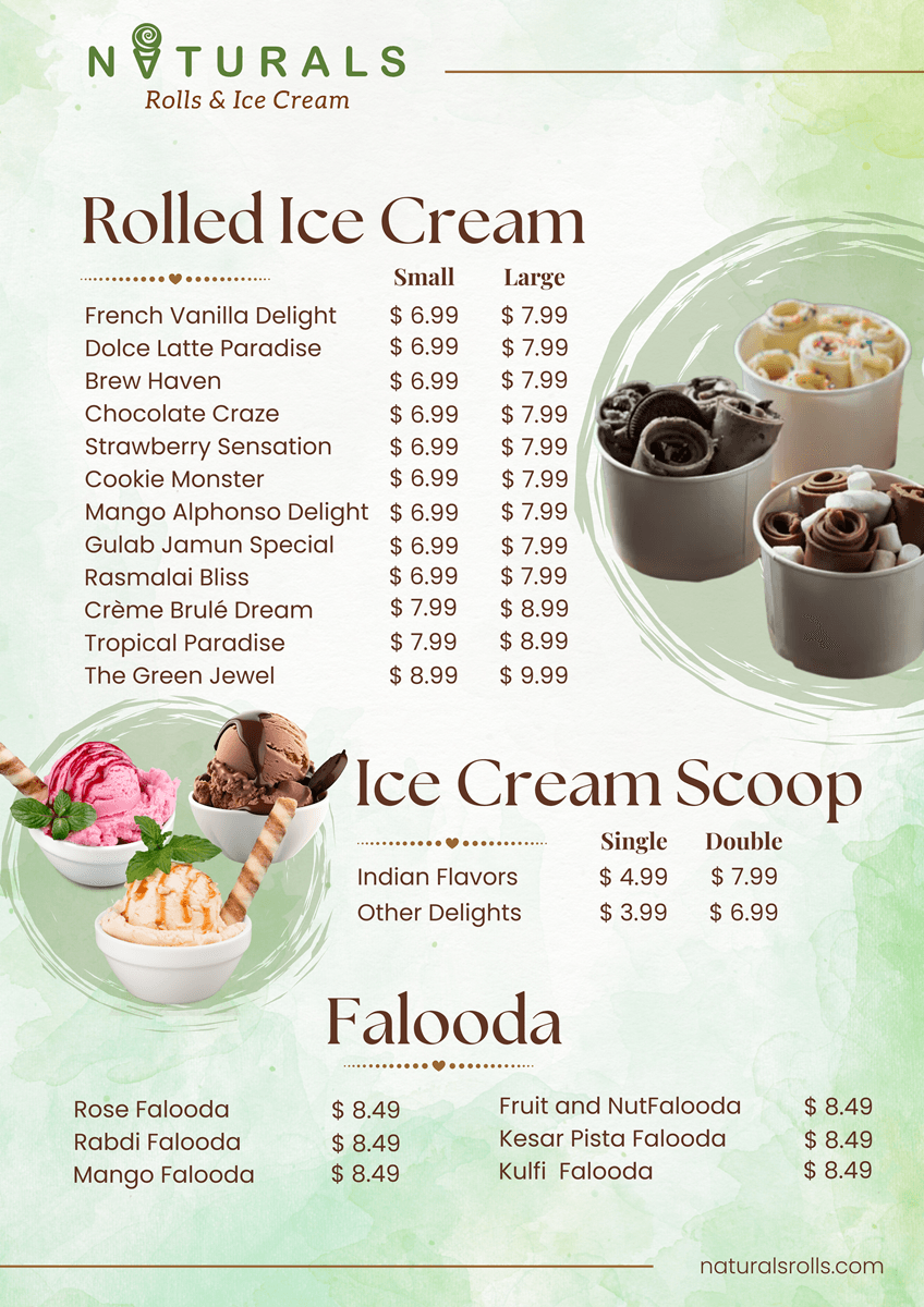 Rolled Ice Cream